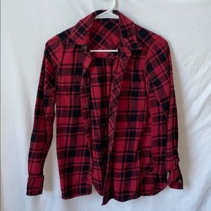 Kendall and Kylie flannel size: XS